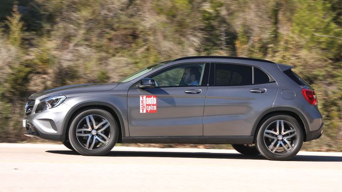 Η Mercedes GLA διακρίνεται για την υψηλή ποιότητα κύλισης και την πολύ καλή άνεση που προσφέρει, ενώ έχει αποτελεσματικά φρένα και το πιο γρήγορο τιμό
